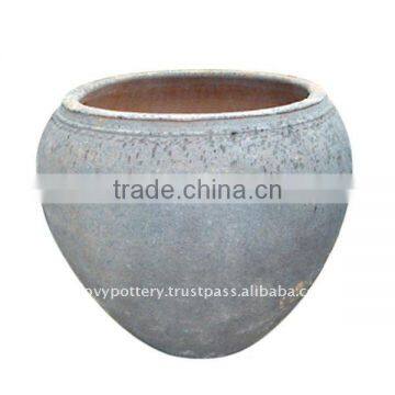 sandblast pot, sandblast planter