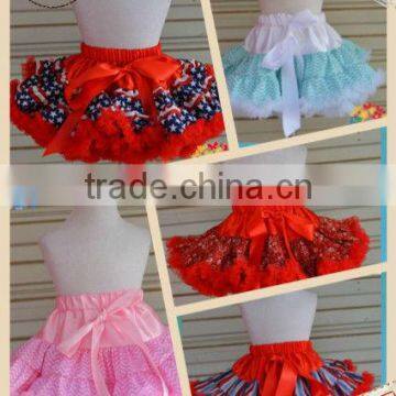 Accordion pleated skirt Girls puffy dresses for kids baby boutique