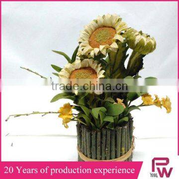 Wholesale supplier artificial sunflower flower for Decorating Room and Christmas Tree