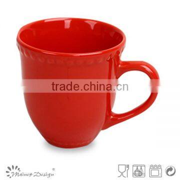 Popular Ceramic Cup Mugs China Supplier Light Brown Glaze photo-2