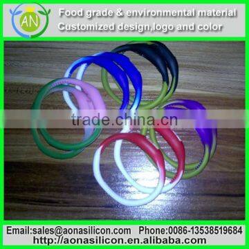 Candy Segment Colors Promotion Teenage Fashion Watches Silicone Digital Watch