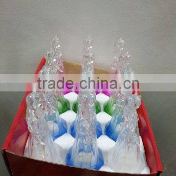 New Battery Operated LED Light Plastic PS Angel Christmas Decorative photo-3