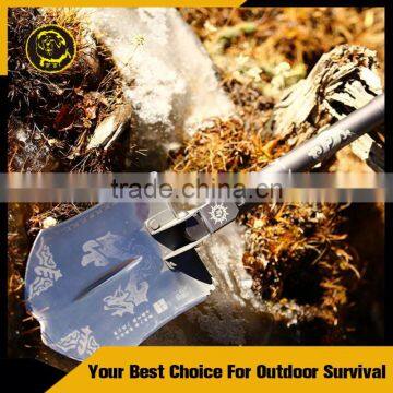 Factory Price Durable Metal Folded Gardening Hand Spade Tools Snow Shovel