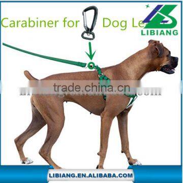 Adjustable and Heavy Duty No-Pull Leash & Harness-Perfect Lightweight Training & Walking Collar Carabiner for Dog Leash