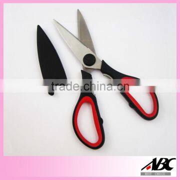 Professional Orange Color Handle Kitchen Detachable Scissors photo-6