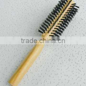 Wooden hair comb