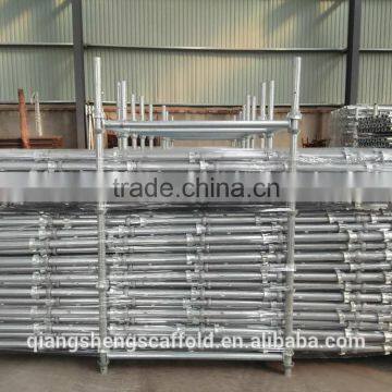 high grade hdg portable cuplock scaffolding mobile cup lock scaffold for civil engineering construction project