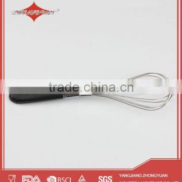 10" Full Stainless Steel Whisk Manual Rotary Wire Egg Beater photo-4