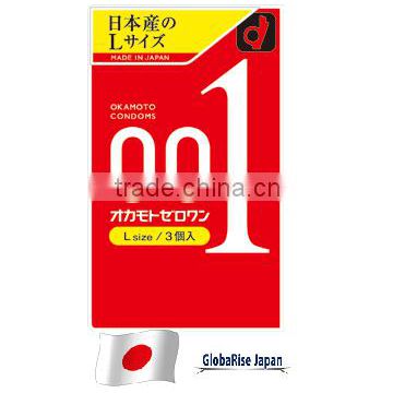 Japanese condom Okamoto 001 condom made in Japan for wholesalers