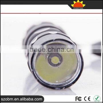 Mini Waterproof Flashlight 1101 Police 3W Torch Flashlight photo-3