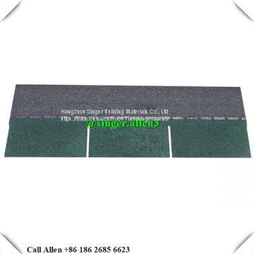 Colorful Fiberglass 3-tab Asphalt Shingle Roof Tile photo-5