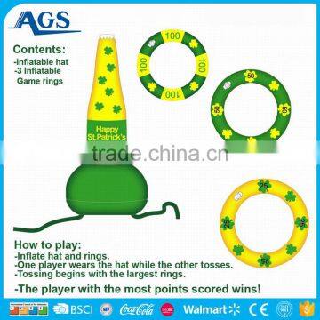 Amusing Animal and Ring Game Play Inflatable Toy photo-3