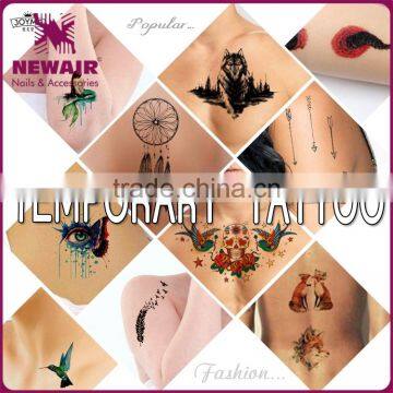 Long Lasting Printing Fashionable Design Water Transfer Body Temporary Tattoo photo-2