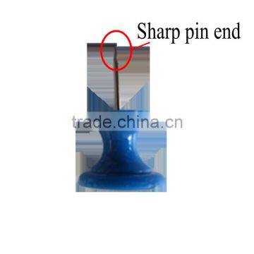 Popular Blue Colored 16*26mm Shaped Push Drawing Pin as Office Suppplies photo-3