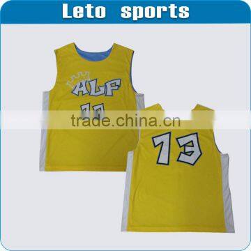 basketball jersey yellow color