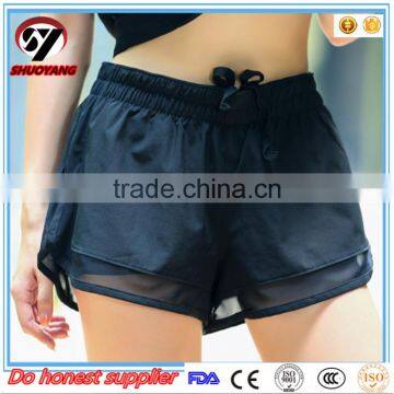 Wholesale custom accept quick dry polyester surf shorts / printed polyester spandex dry fit sports shorts