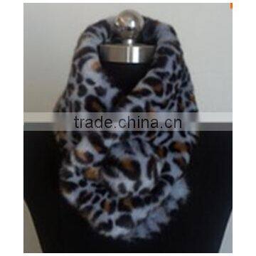 Faux Fox Fur Cape Collar Faux Ball Scarf Muffler Scarf Multicolor