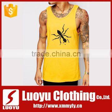 custom mesh tank top for man