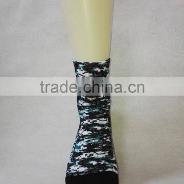 Wholesale Custom 3d Digital Photo Sublimation Print Socks Free Samples photo-3