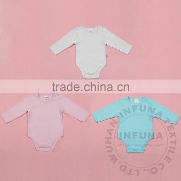 Cotton Baby Romper Bodysuit. Long Sleeve, 5 Color, no Minimum. High Quality and Law Price photo-3