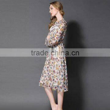 Maxnegio Girls Floral Long One Price Chiffon Summer Maxi Dresses photo-4
