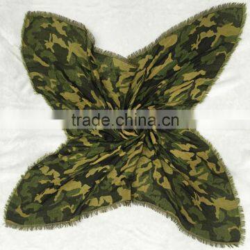 Fashion USA Lady Winter Fall Cheaper Camo Tassel Jacquard Scarf 100%viscose in Stock. photo-4