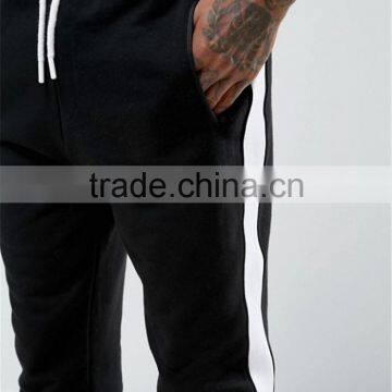 Men Sportswear Apparel Taper Waistband Gym Jogger Pants Wholesale Sweatpants Mens Joggers With Stripe photo-4