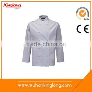 High Quality French Chef Uniform With Long Sleeves With Suit Unisex