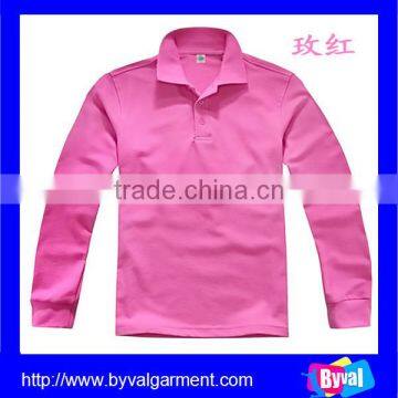 OEM Plain Polo Shirt for Man Long Sleeve Polo Shirt Low Price Polo Shirt photo-6