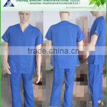 Normal Basic V Collar Scrubs Suits Medical Scrubs Uniforms for Hospital Clinic photo-3