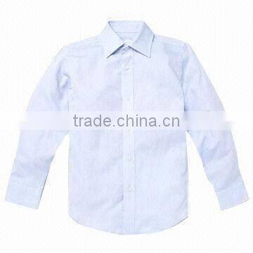 Customize Own Logo Cotton Kids School Uniform White Shirts photo-4