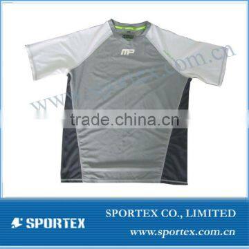 2014 OEM Dry wick running shirts,Coolmax Pro Running Shirt,breathable running t-shirt