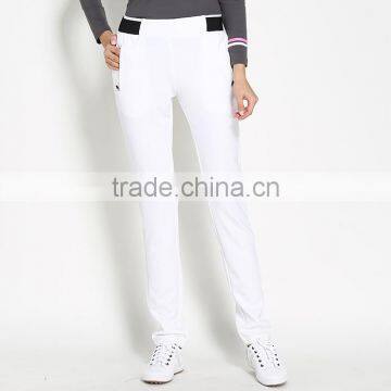 The latest design of high quality boutique wholesale ladies golf apparel golf pants