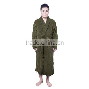 Bathrobe Sets Men Flannel Bathrobes for Men photo-2