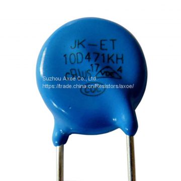 10D470V Metal Oxide Varistor for circuit surge protection, MOV varistor