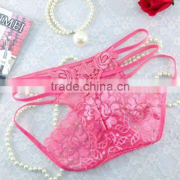 Sexy Lace Transparent Panty Women Lady Underwear Seamless Briefs Panty Underwear photo-3