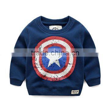 Wholesale Autumn Long Sleeves Boys Kids Cotton Printed Sweatshirt photo-2