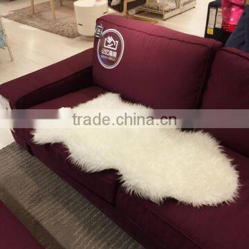Australian Wholesale Australian Fake Sheep GenuineShaped Skin Fur Plate photo-3