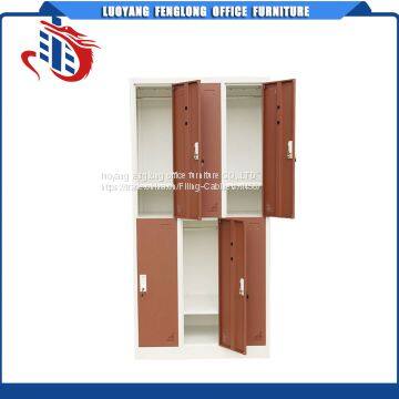 Changing Room 6 Door Metal Storage Lockers Luggage Student Locker Metal School Locker for Student photo-4