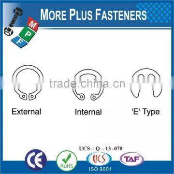 Made In Taiwan Rings External Circlip Internal Circlip Inverted Internal Circlip Ring Clip Retainer E Clip photo-6