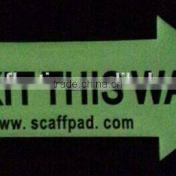 Light Green High Visiblity Photoluminescent Film/glowing Film/fluorescent Film photo-4