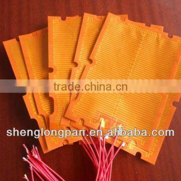 polyimide heater element for heat insole