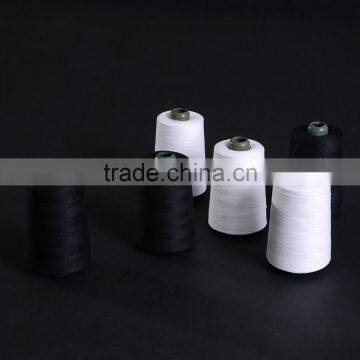 White spun poly/cotton sewing thread 20/3