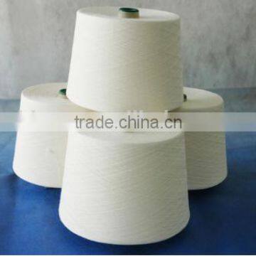 50s/2 Virgin Bright Wholesales High Quality 100% Polyester Ring Spun Yarn for Knitting and Weaving photo-2