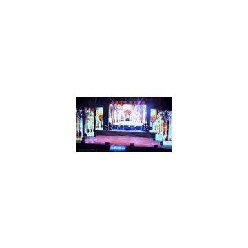 P4.8 HD Indoor Full Color LED Display Billboard For Rental , 3528 Black LED Chip 288288mm