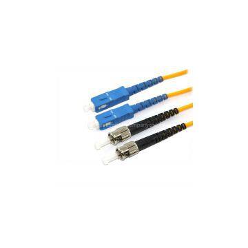 Single mode SC-ST(PC/UPC) patch cord(duplex)