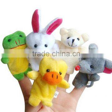 Hand Puppets Stuffed Baby Toys Cartoon Animals Cute All in The Family Educational Toys