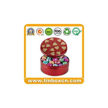 Chocolate Tin,Chocolate Box,Heart-shaped Tin Can,food Tin Box photo-3