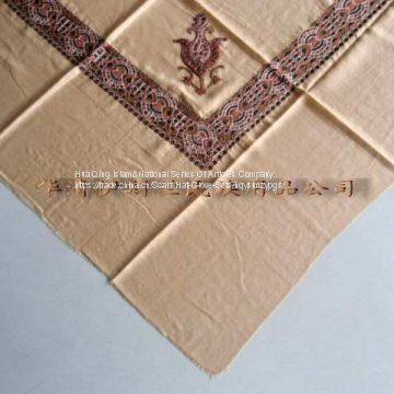 Arab Wool Embroidery Scarf / Arab Scarf / Arabian Shemagh / Muslim Hijab Scarf / Arabian Turban photo-3