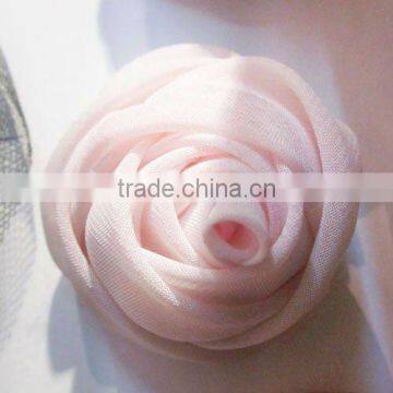 Soft pink silk rose fancy flower